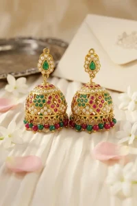 Attarangi-jadau-jhumke