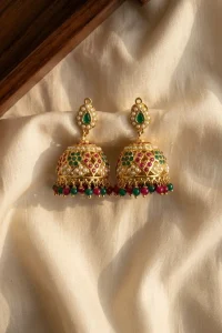 Attarangi-jadau-jhumke