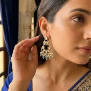 Classic-Kundan-green-drops