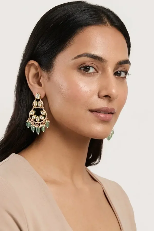 Classic-Kundan-green-drops