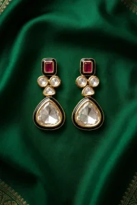 Imperial-ruby-kundan-drops