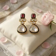 Imperial-ruby-kundan-drops
