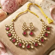 Kundan-ruby-royal-bridal-set