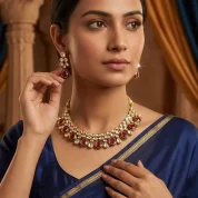 Kundan-ruby-royal-bridal-set