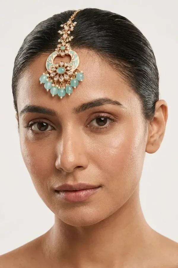Meenakari-kundan-chaand-tikka-4 Meenakari-kundan-chaand-tikka