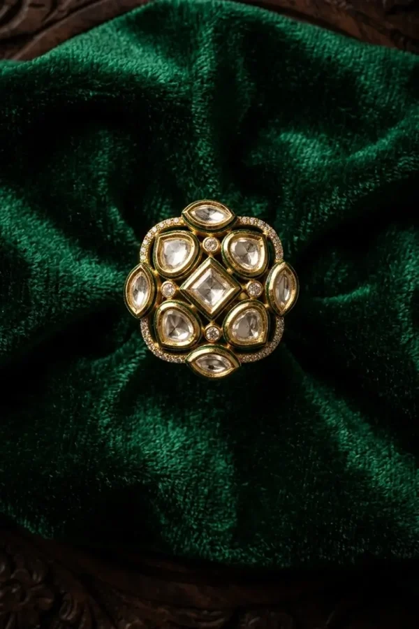 Pureline-Kundan-Ring-1 Pureline-Kundan-Ring