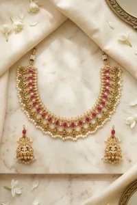Regal-Jadau-Pearl-set