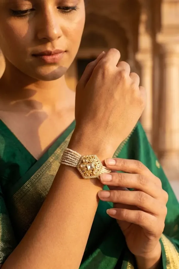 Rosy-Jadau-pearl-Bracelet-3 Rosy-Jadau-pearl-Bracelet