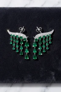 dazzling emerald drops