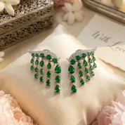 dazzling emerald drops