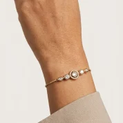 diamond eye kundan bracelet
