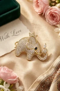 hathi-zircon-brooch