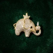 hathi-zircon-brooch