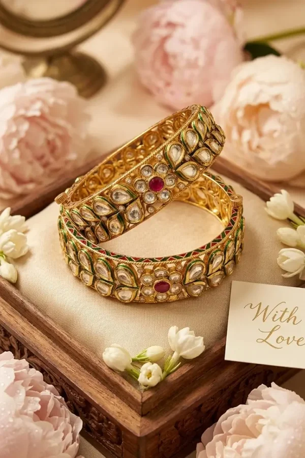 intricate-jadau-kundan-kada-1 intricate jadau kundan kada