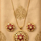 mossainite-pendant-set