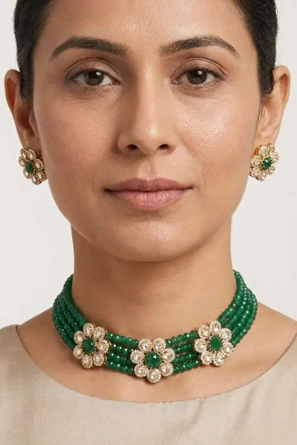 royal-green-phool-choker-set-3 royal-green-phool-choker-set