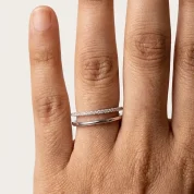 square-double-line-ring