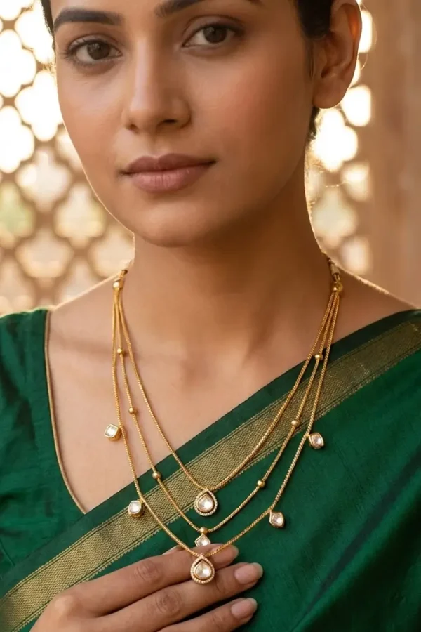 three-layered-Polki-set