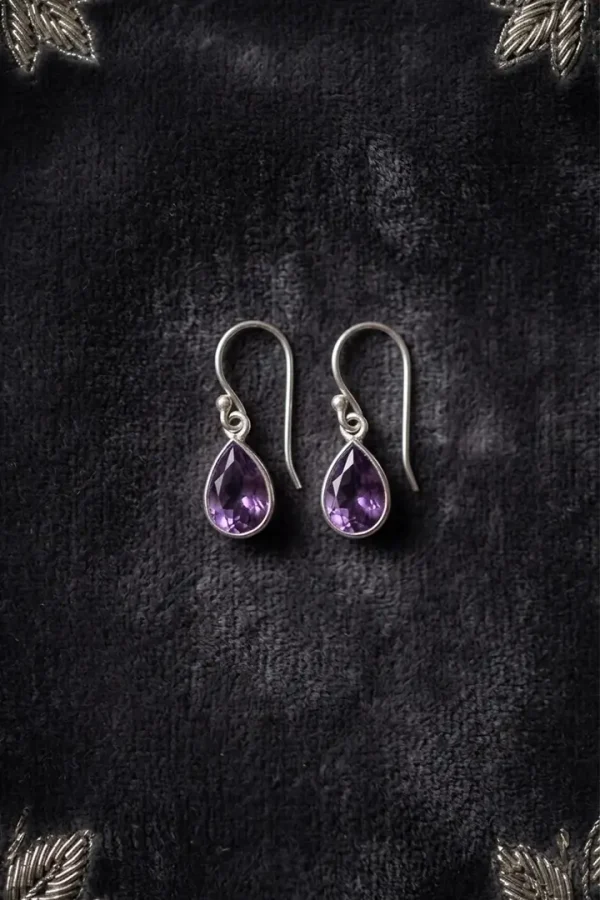 amethyst-earring
