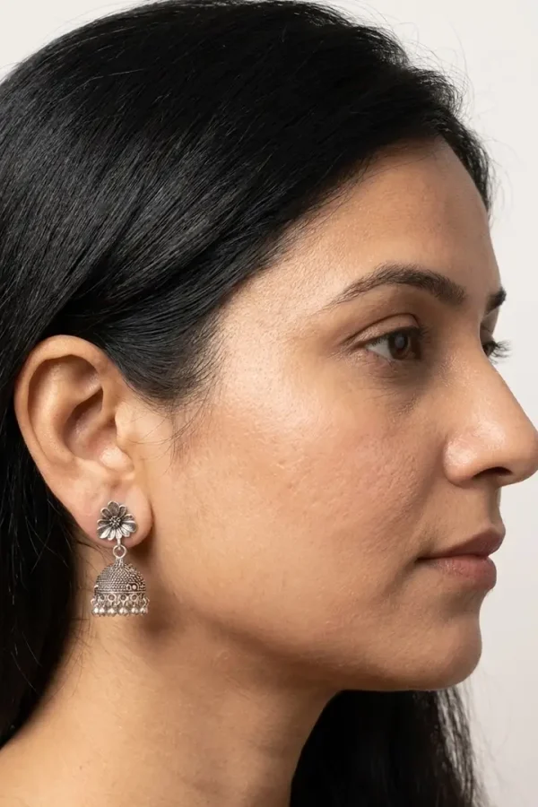 dainty-925-silver-jhumke
