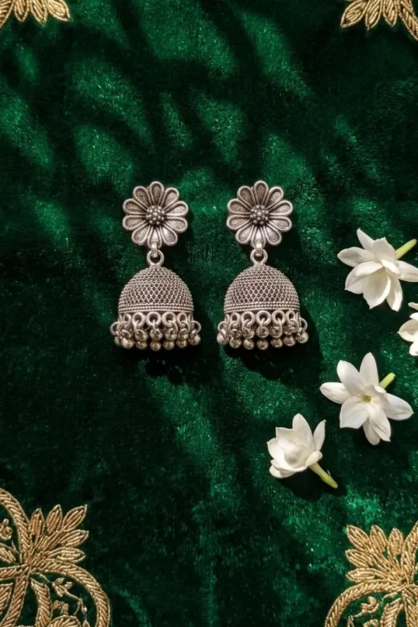 dainty-925-silver-jhumke