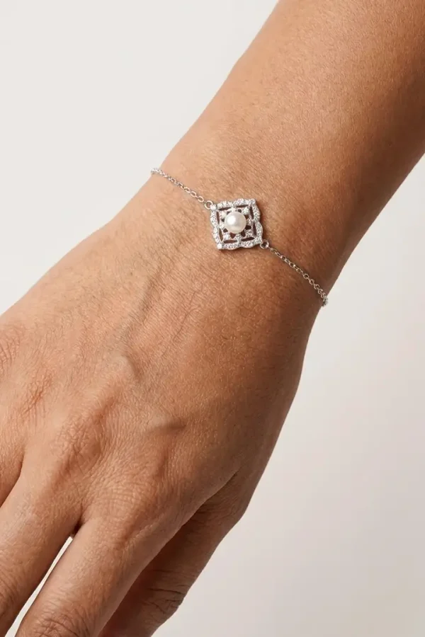square-peral-and-zircon-bracelet