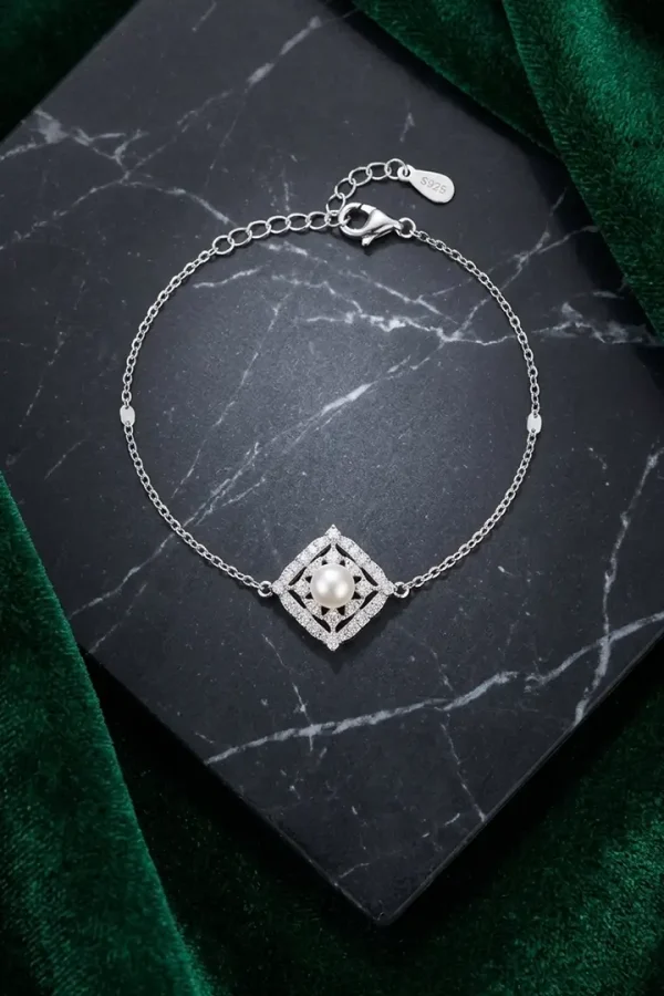 square-peral-and-zircon-bracelet